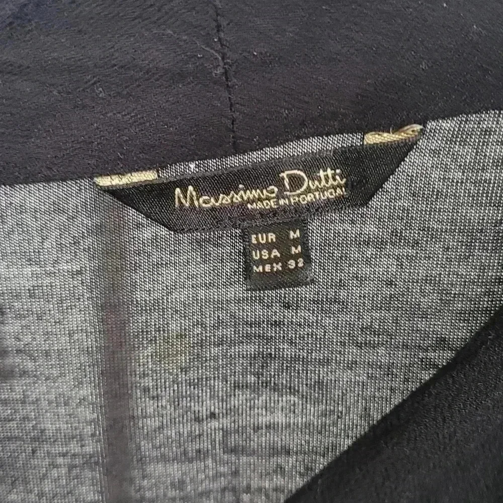 Massimo Dutti Black Blouse View 5
